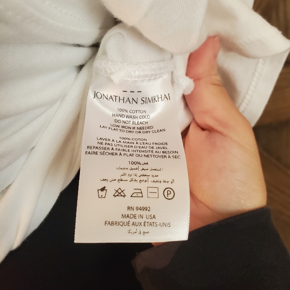 Jonathan Simkhai Layered Tee - Picture 4 of 5